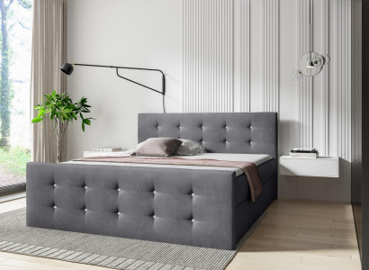 Łóżko skrzyniowe Hotel Meble Łóżko Sypialnia duże 200x200 podwójne